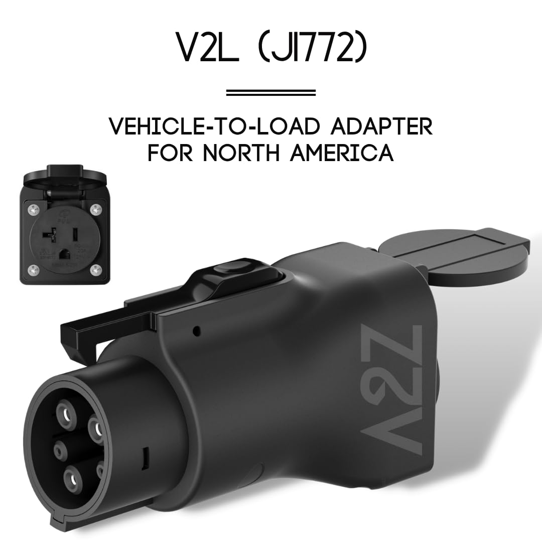 A2Z EV V2L J1772 - Vehicle-to-Load Adapter for North America
